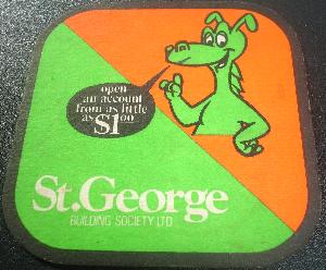 St George Building Society Coaster