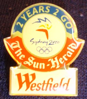 Sydney 2000 2years to go pin 